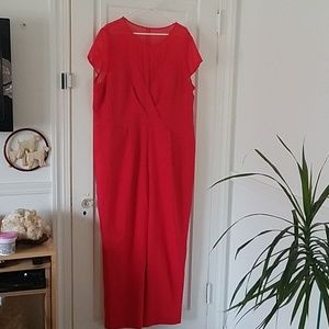 New with tag wd.ny jumpsuit 2x red